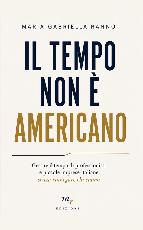 Copertina di Il tempo non è americano